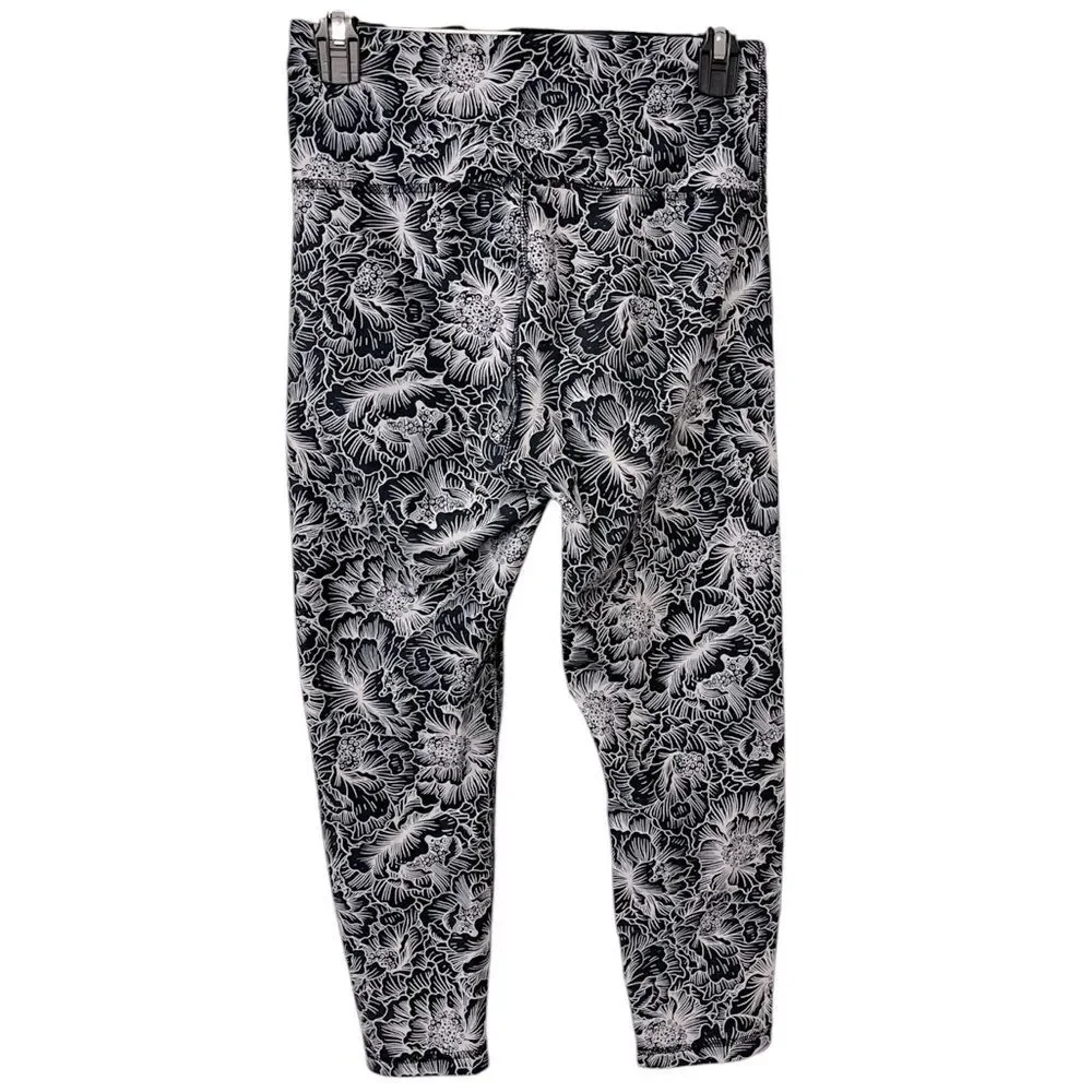 Balance Collection High-Rise Flower Print Leggings Size Medium